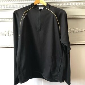 Reebok  Crosby vintage 1980s black pullover SZ L